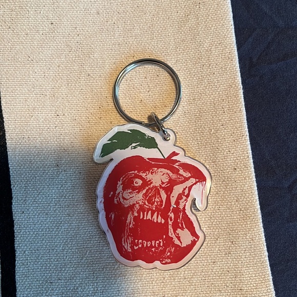 Walking Dead City Rare NYC Tote Keychain Postcard Jeffrey Dean Morgan - Picture 3 of 5